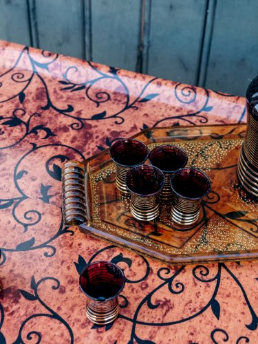 Eugène, l'ensemble de service de verres N°180