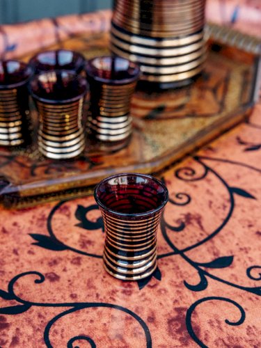 Eugène, l'ensemble de service de verres N°180