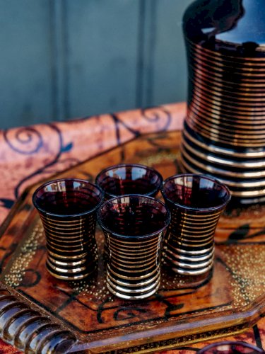 Eugène, l'ensemble de service de verres N°180