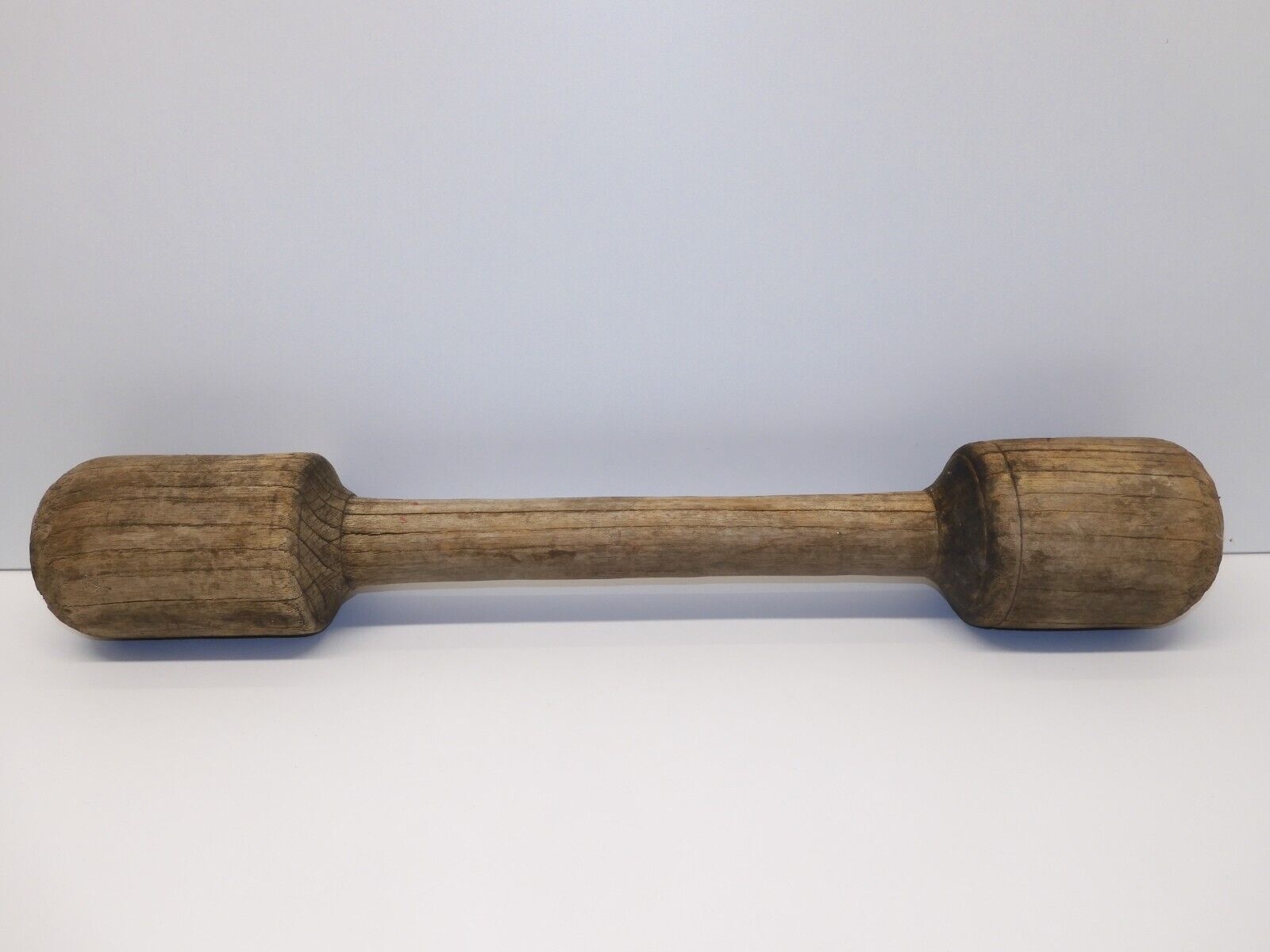 Pilon En Bois Ancien - Ustensile De Cuisine Art Populaire, Longueur 23.5 Cm, Occasion