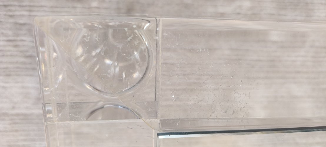 ✨? Exceptionnelle grande table basse FABIANART – Altuglas massif – Made in Italy ?✨