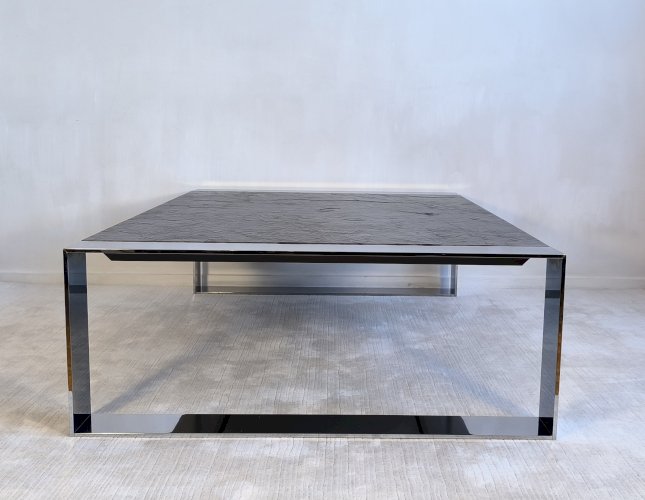 ? Exceptionnelle grande table basse ‘’RING’’ signée ORSENIGO par Mauro Lipparini ?