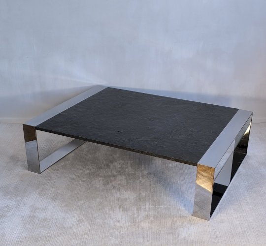 ? Exceptionnelle grande table basse ‘’RING’’ signée ORSENIGO par Mauro Lipparini ?