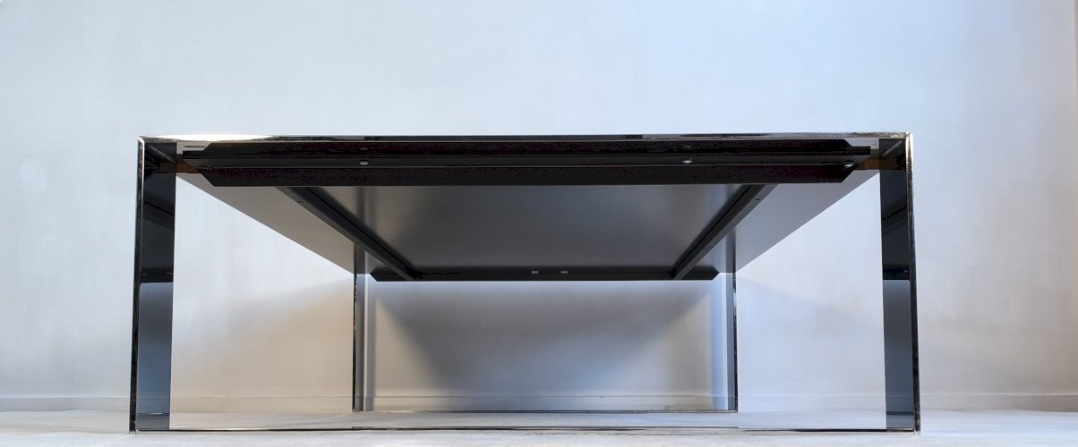 ? Exceptionnelle grande table basse ‘’RING’’ signée ORSENIGO par Mauro Lipparini ?