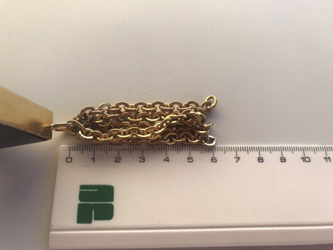 Extra Long Collier Pendentif Vintage Géométric Couture 1960/70 Sautoir Cocktail