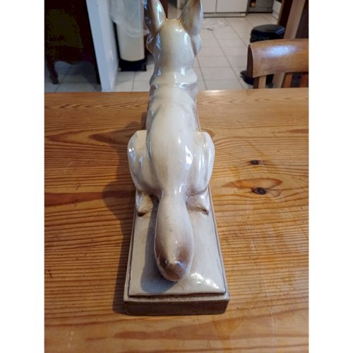 Faience  Chien  de : L.François