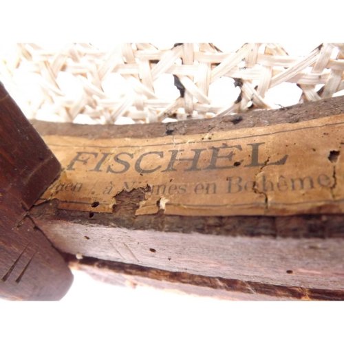 Fauteuil à Vis 19 éme Canné FISCHEL