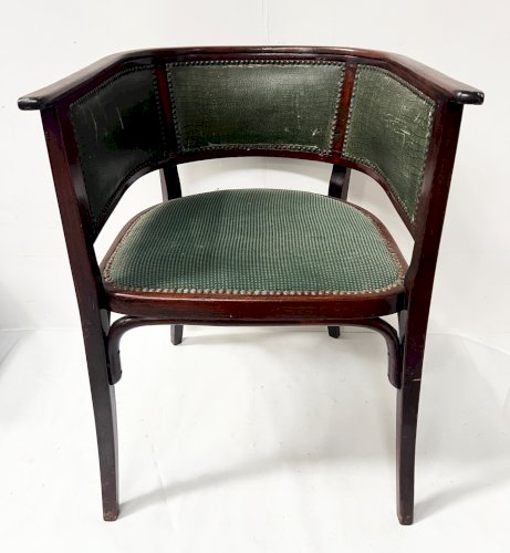 Fauteuil Art Déco en bois courbet "Maison THONET " XX siècle