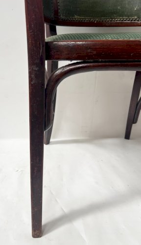 Fauteuil Art Déco en bois courbet "Maison THONET " XX siècle