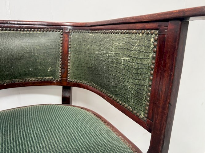 Fauteuil Art Déco en bois courbet "Maison THONET " XX siècle