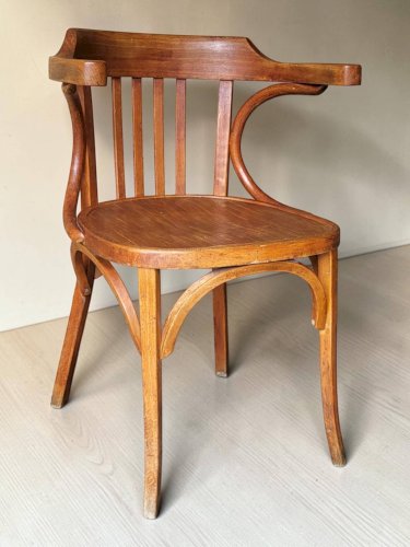 Fauteuil Baumann n° 21 1950s