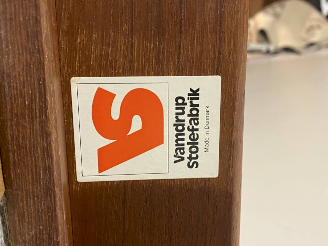 Fauteuil danois en teck, années 1960