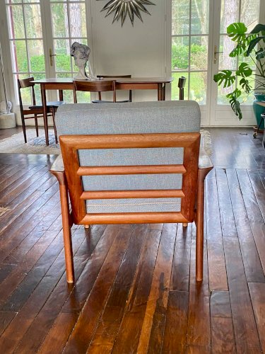 Fauteuil   danois en teck Komfort – Années 1960
