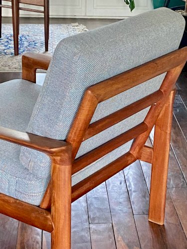 Fauteuil   danois en teck Komfort – Années 1960