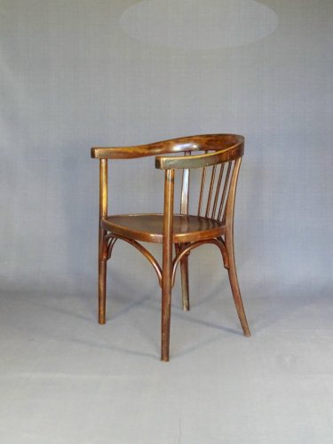 Fauteuil de bureau Art déco, par Japy France 1935, no Thonet