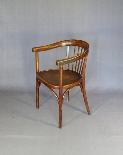 Fauteuil de bureau Art déco, par Japy France 1935, no Thonet