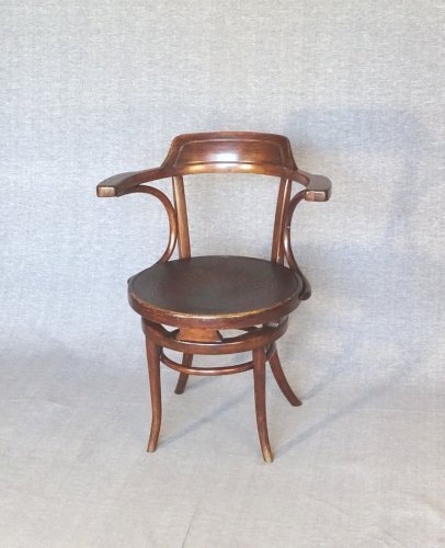 Fauteuil de bureau KOHN N°704/n vers 1905 no Thonet