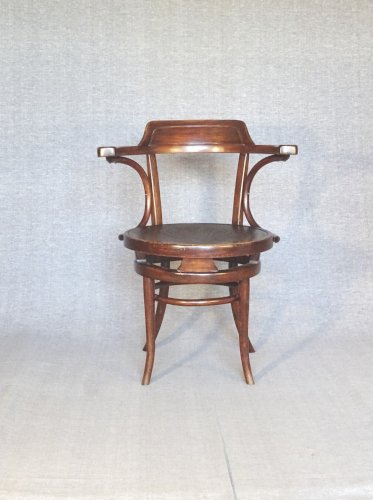 Fauteuil de bureau KOHN N°704/n vers 1905 no Thonet