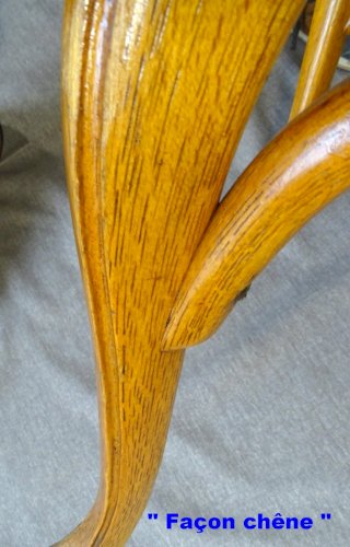 Fauteuil de bureau N°713 par KOHN 1905, no Thonet