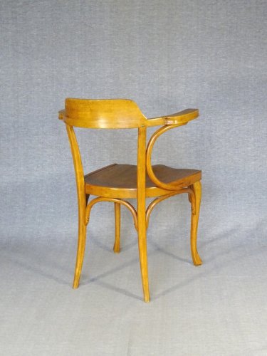 Fauteuil de bureau N°713 par KOHN 1905, no Thonet