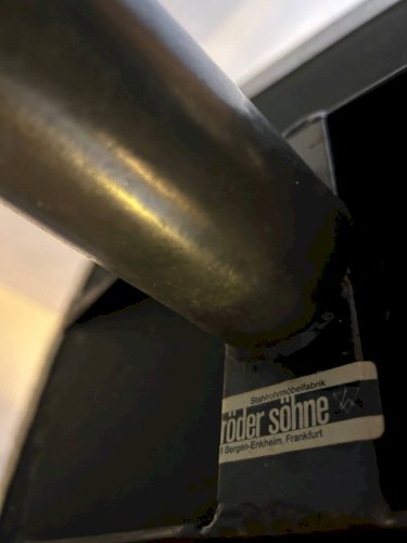 Fauteuil de bureau Röder und Söhne 1970