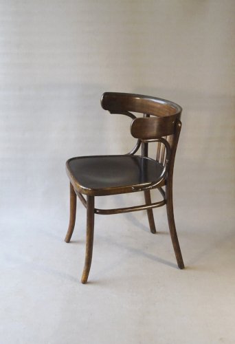 Fauteuil de bureau Thonet - Mundus 1930 N°A788/F bentwood