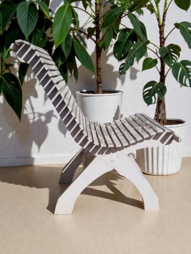 Fauteuil de jardin Art Nouveau (*2)