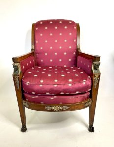 Empire Style Armchair Parisian Workshop in the Taste of Jacob Desmalter 1810