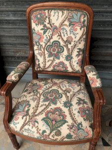Fauteuil de style Louis XV