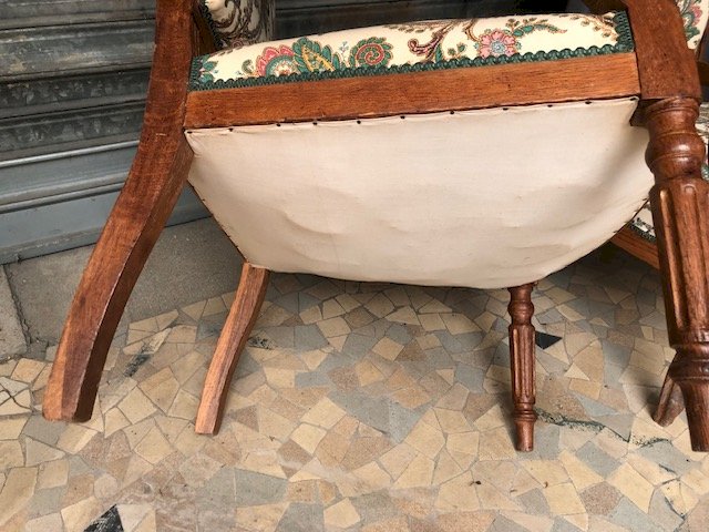 Fauteuil de style Louis XV