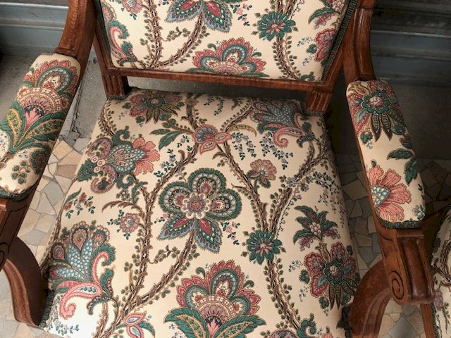 Fauteuil de style Louis XV