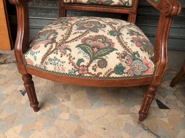 Fauteuil de style Louis XV