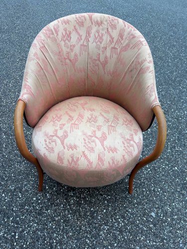 fauteuil design Cinna années 80