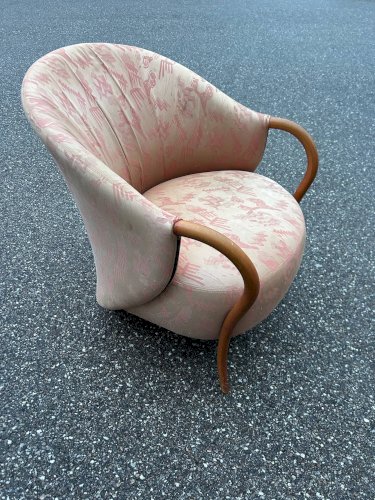 fauteuil design Cinna années 80