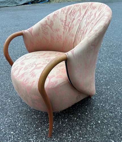 fauteuil design Cinna années 80