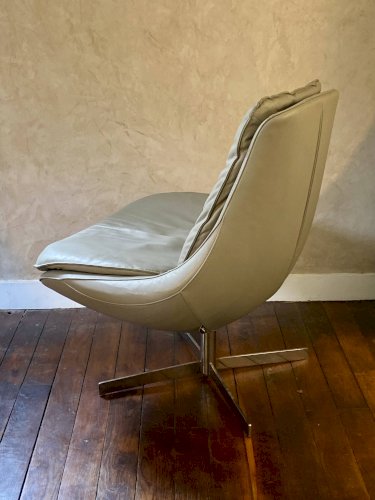 Fauteuil design vintage daya bontempi italie.