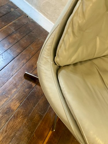 Fauteuil design vintage daya bontempi italie.