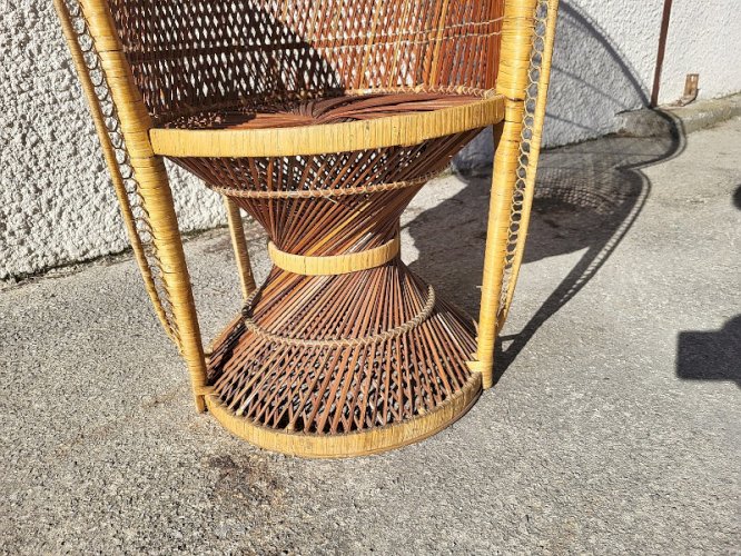 FAUTEUIL EMMANUELLE EN ROTIN REF JE