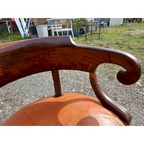 Fauteuil Empire 19 éme Acajou