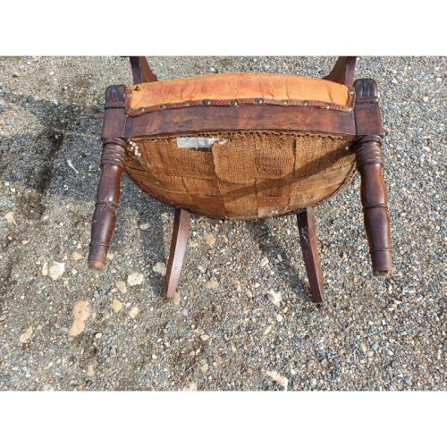 Fauteuil Empire 19 éme Acajou