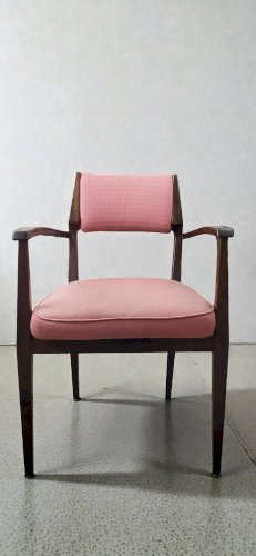 Fauteuil en palissandre Années 50