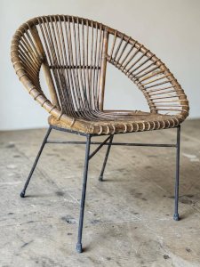 1960 Rattan Armchair