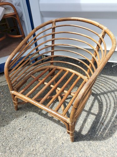 Fauteuil en rotin