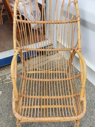 Fauteuil en rotin
