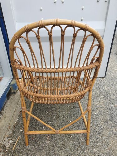 Fauteuil en rotin
