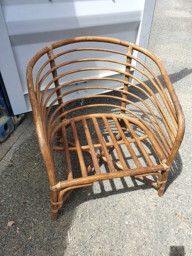 Fauteuil en rotin