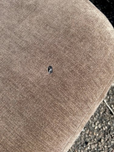 fauteuil et ottoman  Michel Cadestin pour Airborne