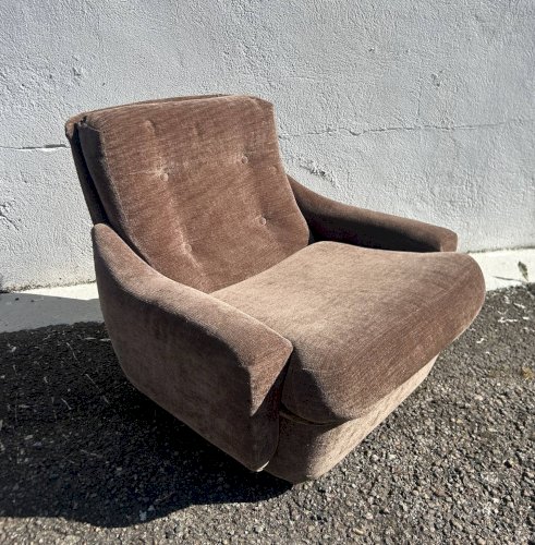 fauteuil et ottoman  Michel Cadestin pour Airborne