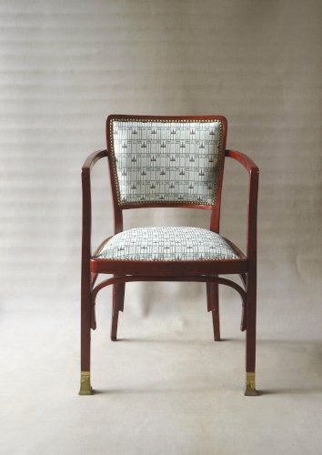Fauteuil N°719 de Kohn, Secession viennoise 1905 - no Thonet -