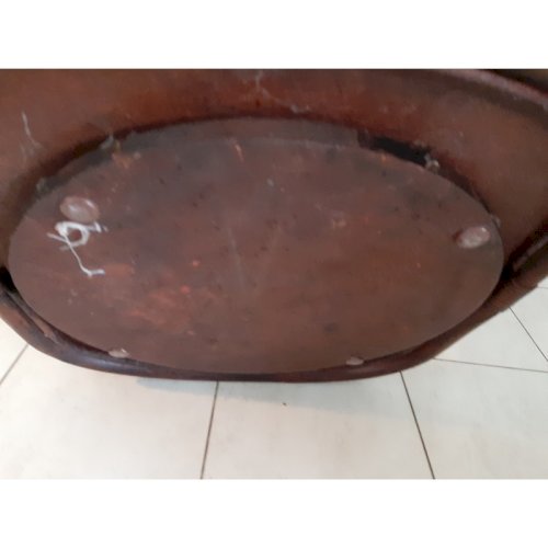 Fauteuil Rotin des Années 60 de Maugrion modéle Basset